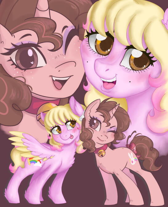 Art Collab con @pinkbu_bu en IG